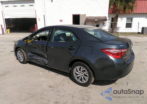 2017 Toyota Corolla Le from USA, damaged, VIN 2T1BURHE7HC833748